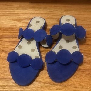 Boden Briana Blue Women's Slide Sandals